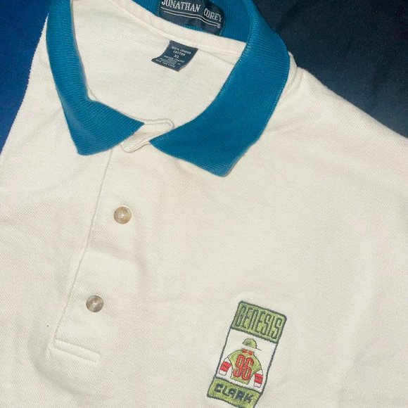 Vintage Colorblock Golf Polo T Shirt XL - Picture 3 of 3